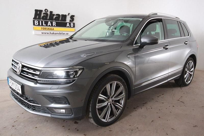 Silver Begagnad 2017 VW Tiguan GT SUV | 239 500 kr (Marknadspris) - Bild 1/4