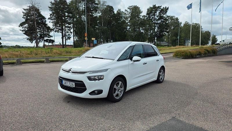 Vit Begagnad 2015 Citroën C4 Picasso Minibuss | 74 900 kr (Marknadspris) - Bild 1/4