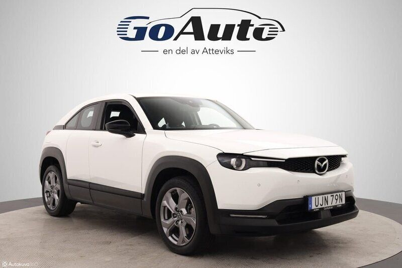 Vit Begagnad 2021 Mazda MX30 Sky SUV | 169 500 kr (Marknadspris) - Bild 1/4
