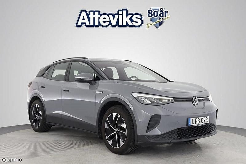 Grå Begagnad 2022 VW ID.4 Pro Performance SUV | 339 900 kr (Superpris) - Bild 1/4
