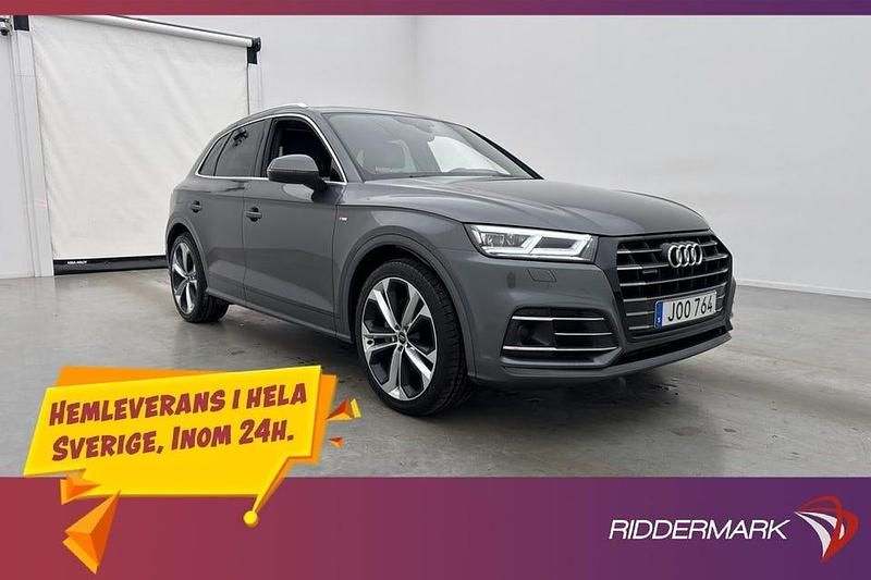 Grå Begagnad 2020 Audi Q5 S-Line SUV | 399 800 kr (Marknadspris) - Bild 1/3