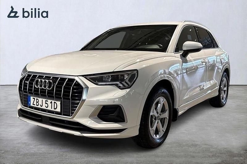 Vit Begagnad 2019 Audi Q3 Proline SUV | 269 000 kr (Marknadspris) - Bild 1/4