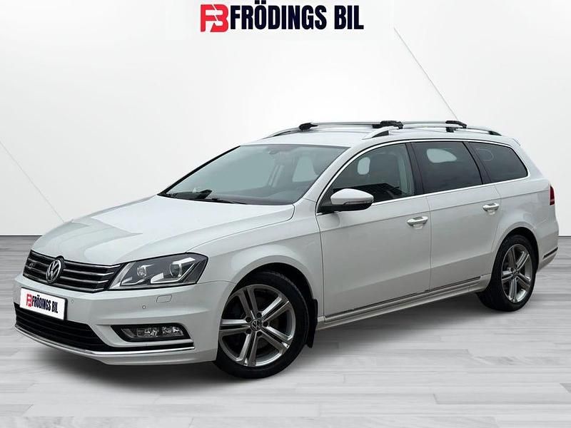 Vit Begagnad 2013 VW Passat GT Kombi | 114 900 kr (Lite dyr) - Bild 1/4