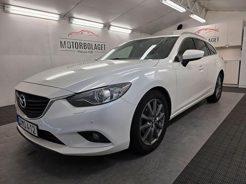 Vit Begagnad 2014 Mazda 6 Kombi | 79 000 kr (Superpris) - Bild 1/4