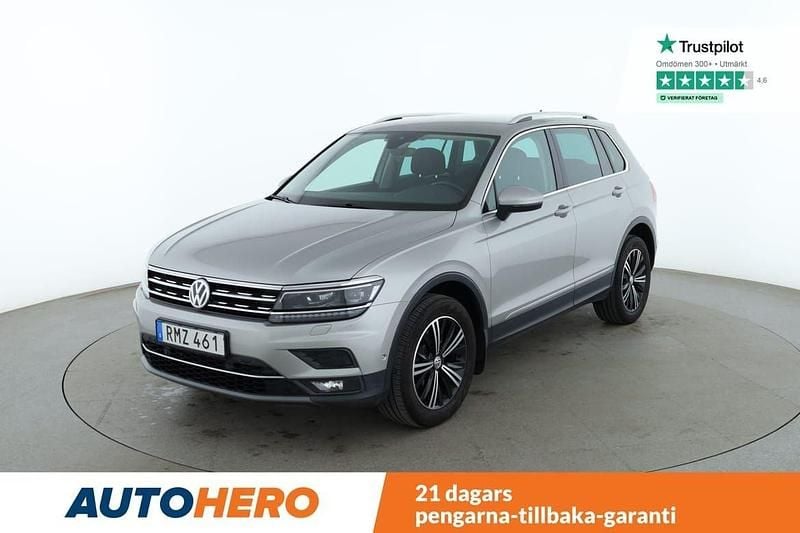 Silver Begagnad 2017 VW Tiguan SUV | 179 000 kr (Bra pris) - Bild 1/4