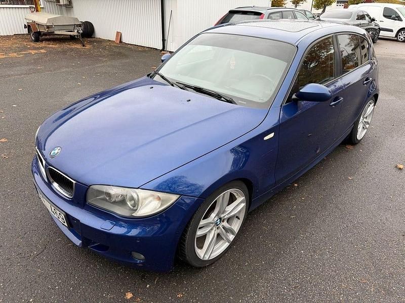 Begagnad BMW 120 Advantage 177 HK (130 kW) 2008 Blå Halvkombi