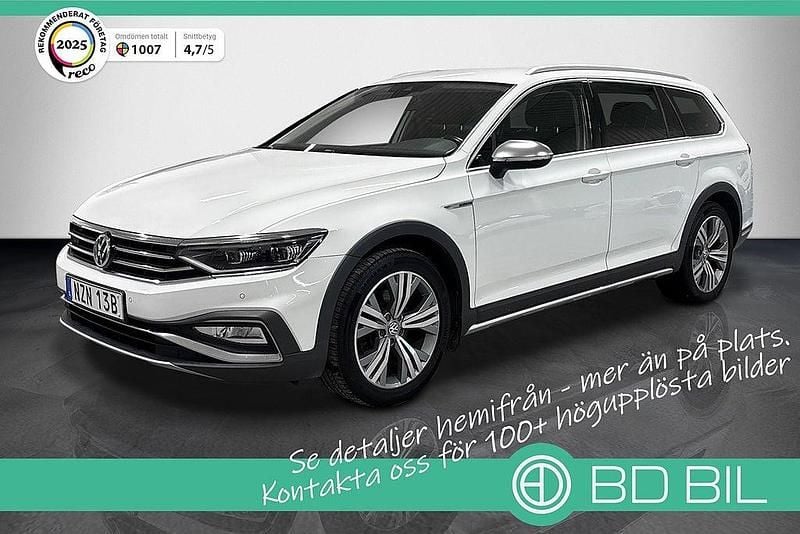 Vit Begagnad 2019 VW Passat Alltrack Kombi | 267 900 kr (Marknadspris) - Bild 1/3