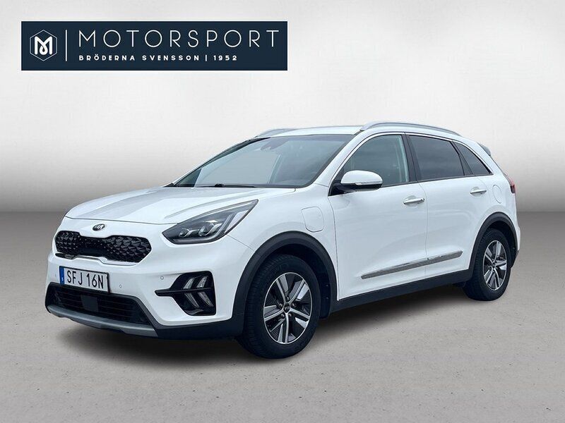 Vit Begagnad 2021 Kia Niro SUV | 239 900 kr (Marknadspris) - Bild 1/3