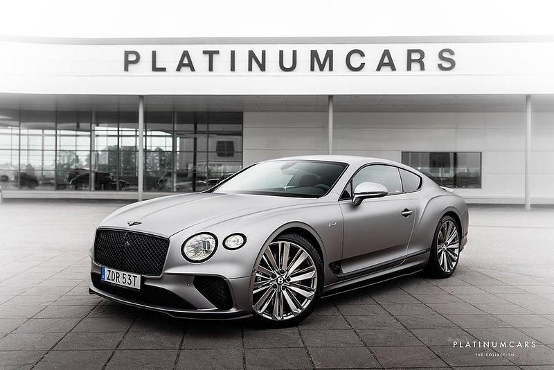 Grå Begagnad 2021 Bentley Continental GT Sportkupé | 2 595 000 kr - Bild 1/4