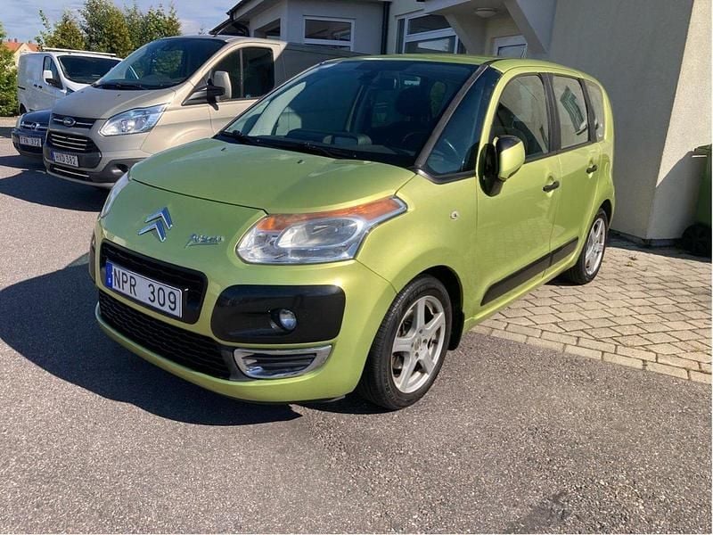 Gul Begagnad 2009 Citroën C3 Picasso Minibuss | 29 900 kr (Marknadspris) - Bild 1/4