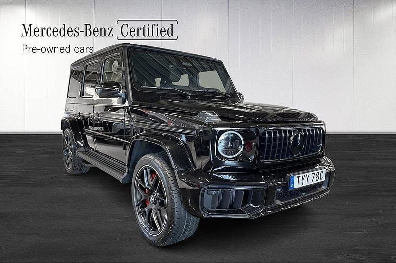 Svart Begagnad 2024 Mercedes G63 AMG AMG SUV | 2 449 000 kr - Bild 1/4