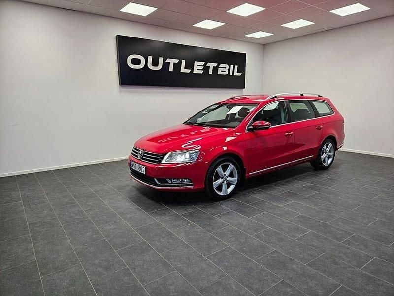 Röd Begagnad 2012 VW Passat GT Kombi | 69 900 kr (Bra pris) - Bild 1/4
