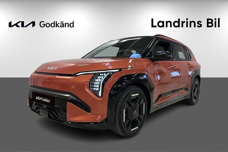Orange Begagnad 2025 Kia EV3 GT-Line SUV | 489 300 kr (Marknadspris) - Bild 1/4