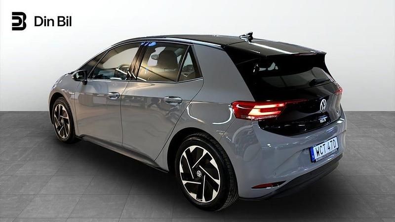 Begagnad VW ID.3 Pro 150 kW (204 HK) 2022 Grå Halvkombi