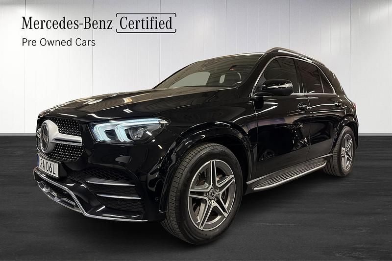 Svart Begagnad 2022 Mercedes GLE350 AMG SUV | 699 000 kr (Dyr) - Bild 1/4