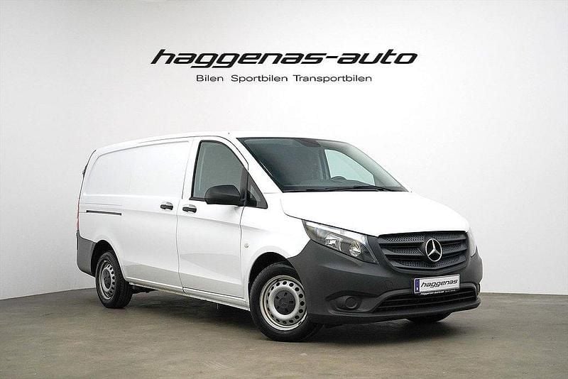 Vit Begagnad 2020 Mercedes Vito Minibuss | 259 000 kr - Bild 1/4