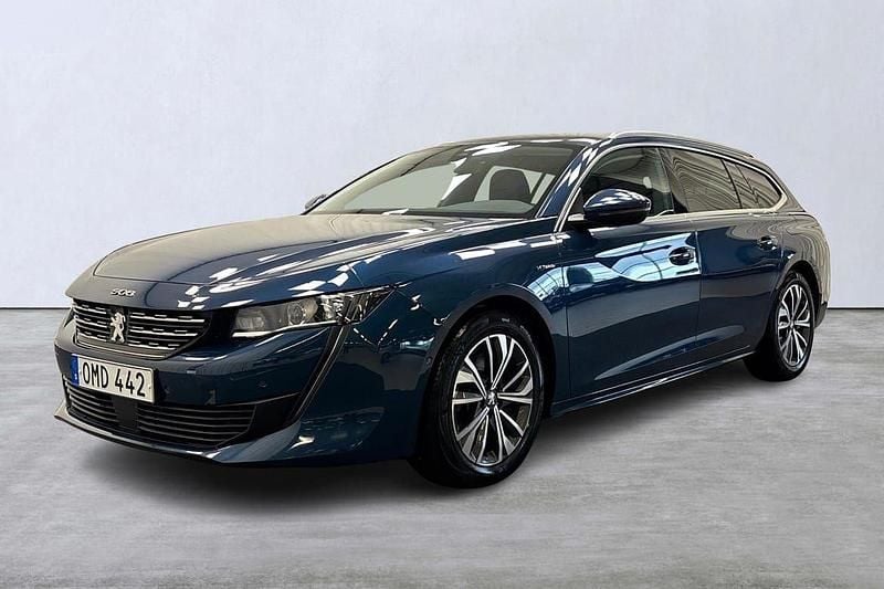 Blå Begagnad 2021 Peugeot 508 Kombi | 204 900 kr (Marknadspris) - Bild 1/4