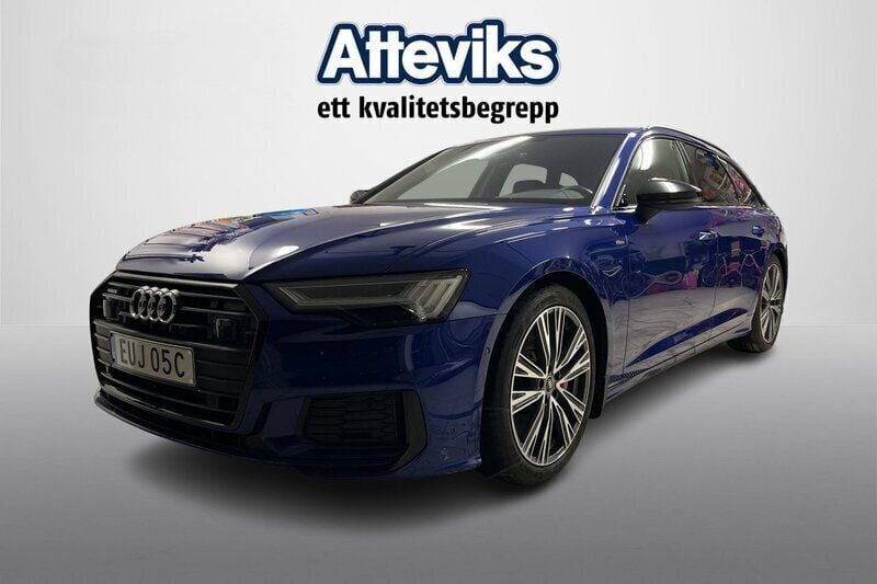 Blå Begagnad 2022 Audi A6 S-Line Kombi | 529 900 kr (Lite dyr) - Bild 1/4