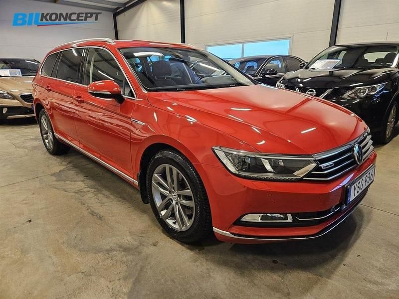 Begagnad VW Passat GT 190 HK (139 kW) 2018 Röd Kombi