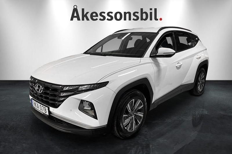 Vit Begagnad 2022 Hyundai Tucson Essential SUV | 269 000 kr (Bra pris) - Bild 1/4