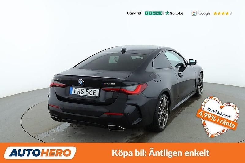 Begagnad BMW M440 M Sport 379 HK (278 kW) 2020 Svart Sedan