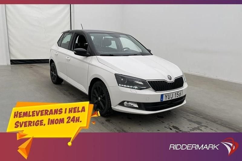 Vit Begagnad 2017 Skoda Fabia Style Halvkombi | 108 900 kr (Marknadspris) - Bild 1/3