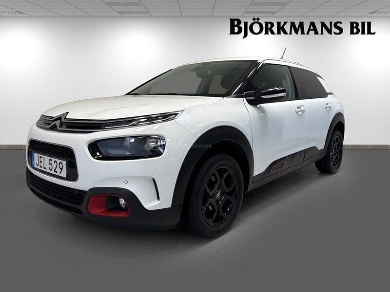 Vit Begagnad 2018 Citroën C4 Cactus PureTech Halvkombi | 114 900 kr (Marknadspris) - Bild 1/4