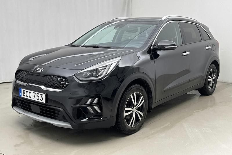 Svart Begagnad 2020 Kia Niro Plus SUV | 194 800 kr (Marknadspris) - Bild 1/4