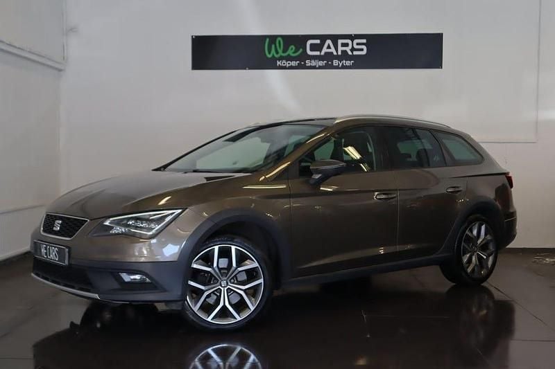 Brun Begagnad 2014 Seat Leon X-Perience 4Drive Kombi | 139 900 kr (Lite dyr) - Bild 1/4