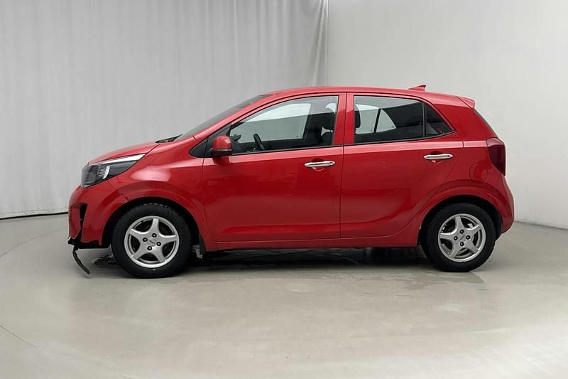 Begagnad Kia Picanto 67 HK (49 kW) 2022 Röd Halvkombi