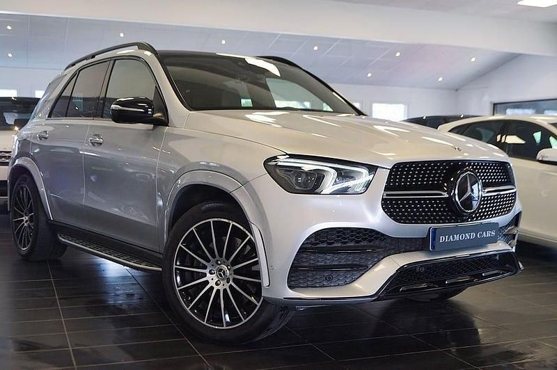 Silver Begagnad 2020 Mercedes GLE350 AMG line SUV | 639 900 kr (Lite dyr) - Bild 1/4
