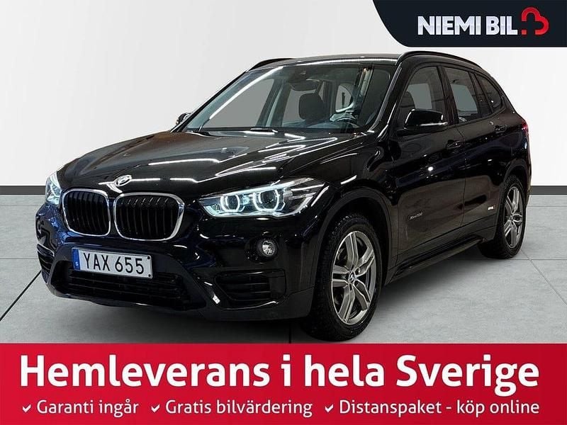 Svart Begagnad 2015 BMW X1 Sport Line SUV | 169 900 kr (Marknadspris) - Bild 1/3