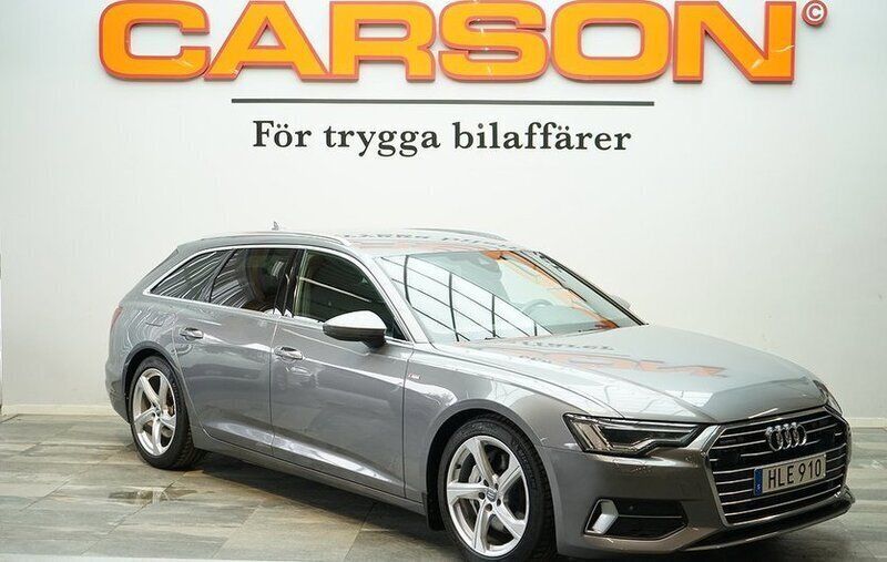 Grå Begagnad 2018 Audi A6 S-Line Kombi | 399 900 kr (Marknadspris) - Bild 1/3