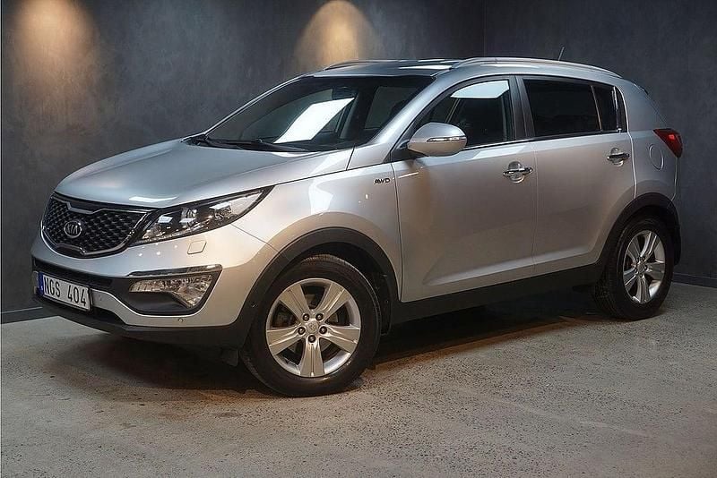 Grå metallic Begagnad 2013 Kia Sportage EX SUV | 129 900 kr (Marknadspris) - Bild 1/4
