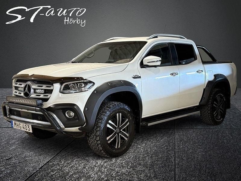 Vit Begagnad 2019 Mercedes X350 Pickup | 499 900 kr - Bild 1/4