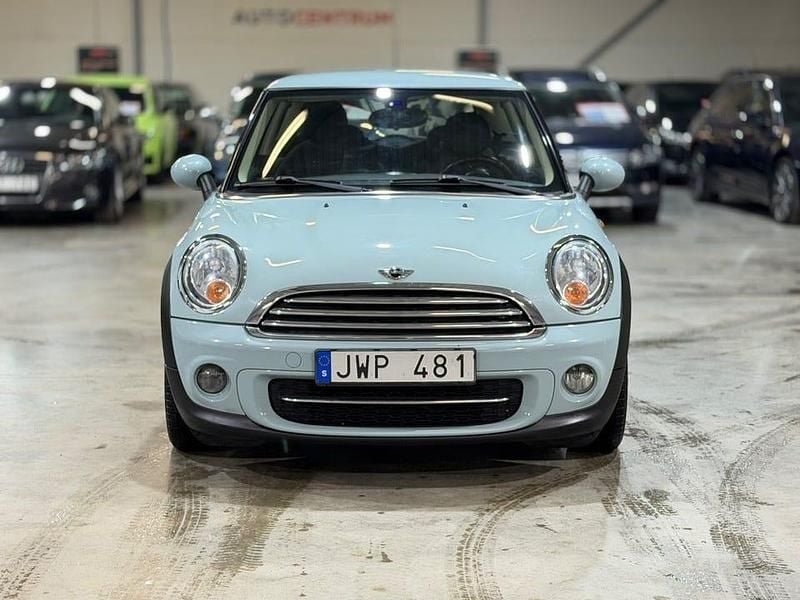 Begagnad Mini Cooper D Salt 112 HK (82 kW) 2011 Blå Halvkombi