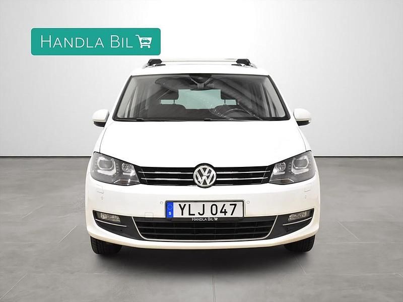 Begagnad VW Sharan 184 HK (135 kW) 2017 Vit Minibuss