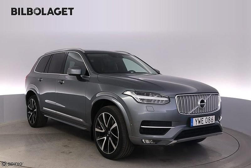 Grå Begagnad 2017 Volvo XC90 Inscription SUV | 499 800 kr (Lite dyr) - Bild 1/4
