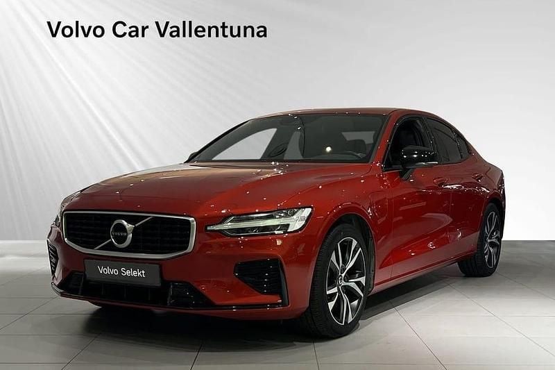 Begagnad Volvo S60 R-Design 344 HK (253 kW) 2020 Röd Sedan