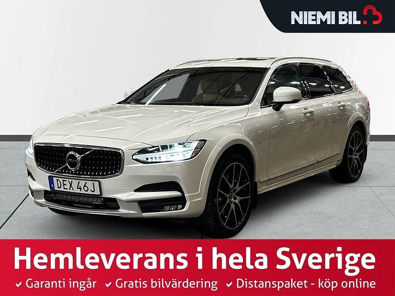 Vit Begagnad 2019 Volvo V90 CC Momentum Kombi | 329 900 kr (Lite dyr) - Bild 1/3