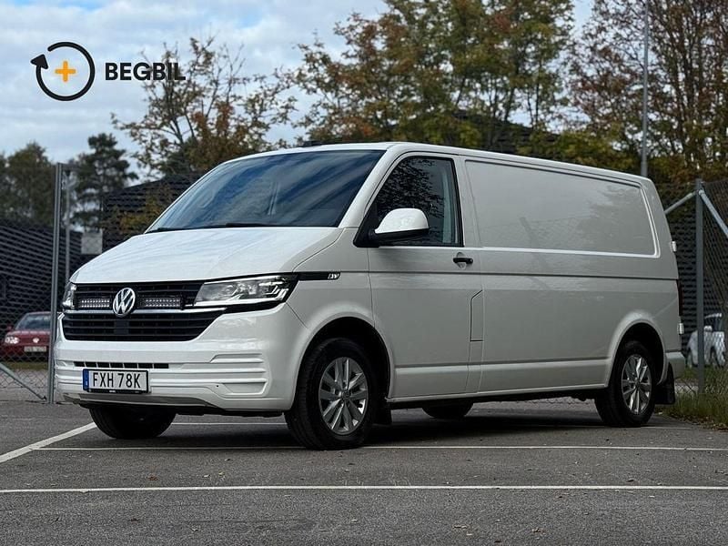 Vit Begagnad 2020 VW T6.1 Van | 398 750 kr (Dyr) - Bild 1/3