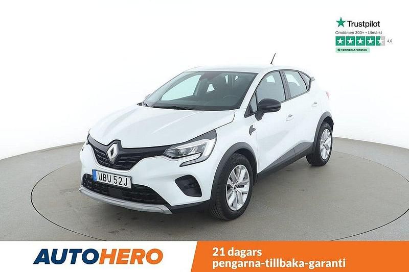 Vit Begagnad 2022 Renault Captur Zen SUV | 195 000 kr (Lite dyr) - Bild 1/4