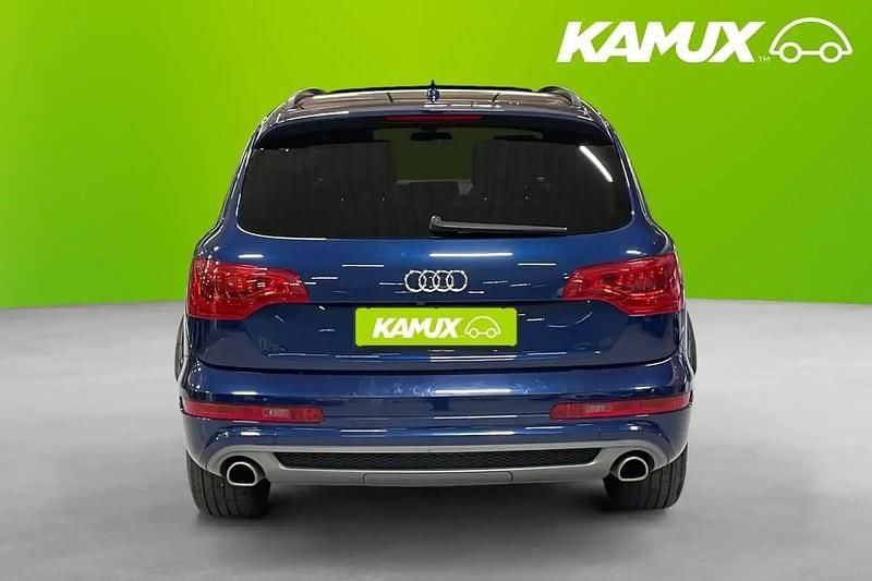 Begagnad Audi Q7 S-Line 245 HK (180 kW) 2014 Blå SUV