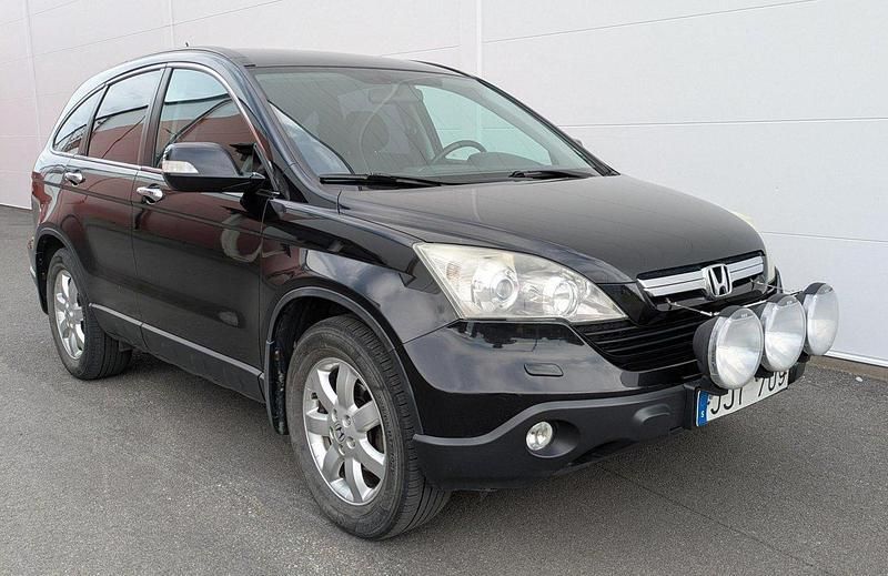 Svart Begagnad 2007 Honda CR-V SUV | 52 000 kr (Marknadspris) - Bild 1/4