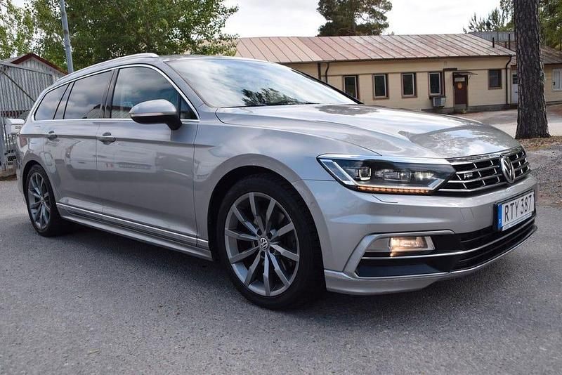 Begagnad VW Passat GT 191 HK (140 kW) 2017 Silver Kombi