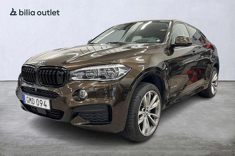 Brun Begagnad 2017 BMW X6 M Sport SUV | 449 900 kr (Lite dyr) - Bild 1/4