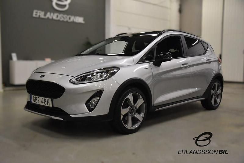 Grå Begagnad 2019 Ford Fiesta Active Kombi | 129 900 kr (Bra pris) - Bild 1/4