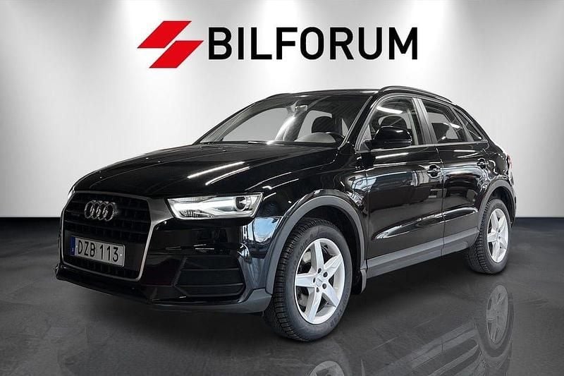 Svart Begagnad 2016 Audi Q3 Sport SUV | 175 900 kr (Marknadspris) - Bild 1/4