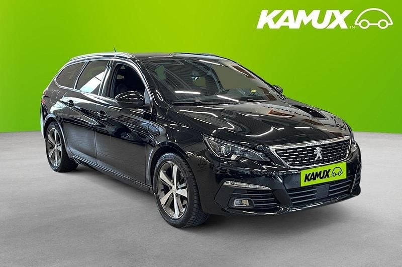 Svart Begagnad 2017 Peugeot 308 GT-line Kombi | 132 800 kr (Bra pris) - Bild 1/4