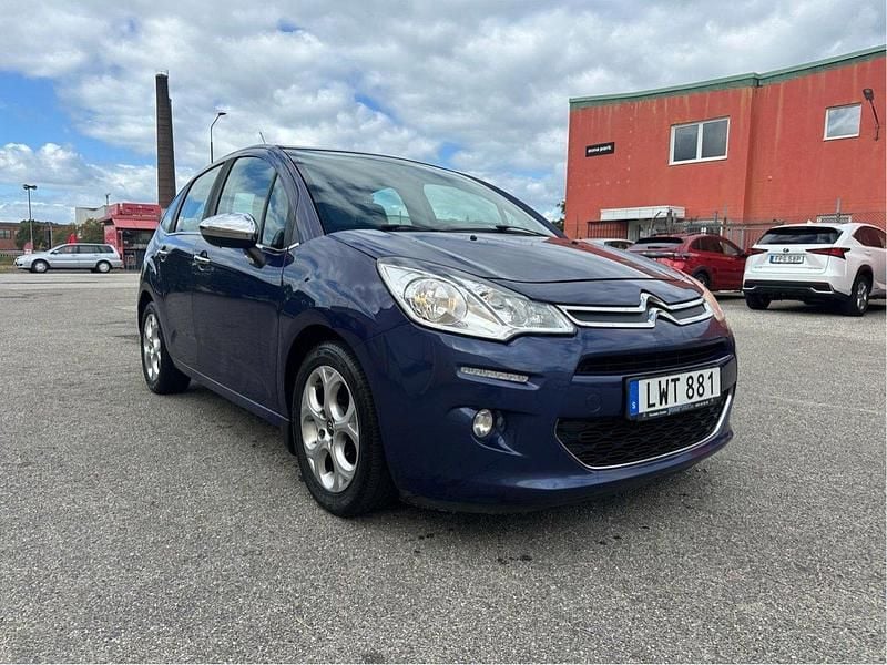 Blå Begagnad 2014 Citroën C3 Halvkombi | 39 900 kr (Bra pris) - Bild 1/4